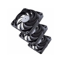 호환 컴퓨터 부품 쿨러 PC PHANTEKSSK 12cm/14cm 케이스 냉각수 냉각 팬(유압축/12cm/4pin-PWM 무소음 온도 조절/1500rpm), 3pcs x 14cm 4pin_NO RGB | Othe