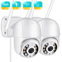 besder 5mp ptz wifi 카메라 모션 보안 보호 감지 야외 ip 카메라 오디오 ir night vision video cctv surveillan, 1 x 5mp 추가 64GB, 우리 플러그