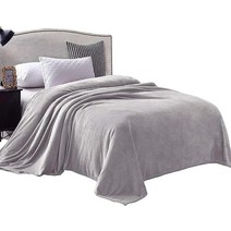 Dream Cozy 벨벳 플러시 마이크로 플리스 6피스 시트 세트 50.8cm20인치 딥 포켓 포함 고급스럽고 벨벳처럼 매우 부드러운 단색 퀸 사이즈 실버 색상 161726