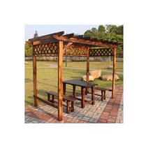 정자 팔각정자 육각정자 나무102879, 업그레이드된 6개의 테이블과 의