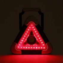 LED 실버 삼각대 카존플러스 안전 1P 차량용