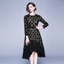 패치워크 할인점 쇼핑몰 전문점 궤짝을 치우다 여성의류 잔품 레이스 미디롱 슬립원피스 2600623016