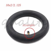 호버보드 10x2 내부 튜브 구부러진/직선 인치 세발 자전거 유모차 스쿠터 밸런싱 호버 보드 타이어, 01 straight, 한개옵션1