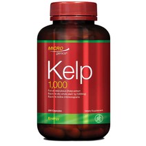 Microgenics Kelp 1000 200 Capsules, 1개