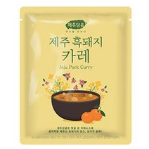 키워도 3분요리 간편식 집밥 자취요리 제주담음 제주 흑돼지 카레 250g, 1세트