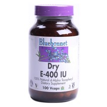 블루보넷 드라이 E-400IU 글루텐 프리 브이캡, 100개입, 1개