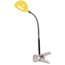 루미앤 루미엔 LED 모노클립 자유로운 각도조절 집게형 스탠드 옐로우 F0J