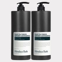 [2개입] 부케가르니 나드 대용량 샴푸/트리트먼트 아르간 티트리 모링가 오일 1500ml 향 3종, 모링가 샴푸 1500ml 1개입_모링가 샴푸 1500m