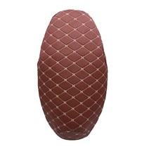 바이크 범용 오토바이 액세서리 가죽 시트 쿠션 커버 자외선 차단 방수 보호대 절연, 09 Red L