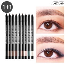 [본사공식] 리르 룩스 젤 워터프루프 펜슬 아이라이너 1+ 1, 선택1:젤_로즈버건디|선택2:+다크브라운, 단품