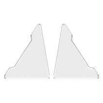 BMW 스피커 시리즈 자동차 모양 투명 안티 스크래치 도어 발 스티커 인피니티 q50 q60 디퓨저 q30 carplay fx android anti car, 하얀, 도요타를 위해