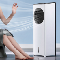이동형에어컨 이동식 일체형 수냉식 에어컨 작은방 캠핑용, 펄 화이트 메카니컬 업그레이드(고급모델)