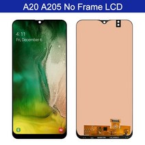 액정수리 부품 자가수리 삼성 a10 a105 a20 a205 a20s a207 a30, a20 tft 프레임 없음, 1개
