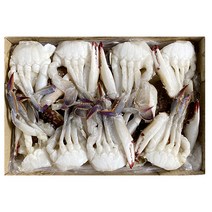 부산이오 손질 완료 냉동 절단 꽃게 (S/M/L/2L) 450g + 450g 2팩, 절단꽃게(M) 450g+450g