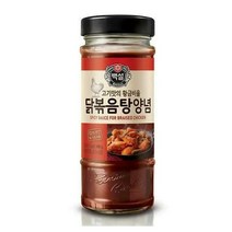 CJ더마켓 만능 소스 황금 소스 양념 장레시피 백설 닭볶음탕양념 닭볶음탕 닭갈비 만능간장 닭요리 490G, 30개