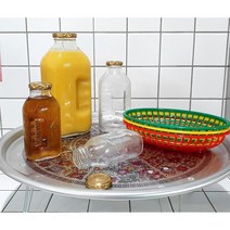 델몬트 훼미리 쥬스병 보리차병 레트로 감성 물병 4size, 1500ml