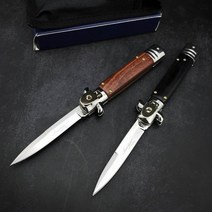 스쿠버 다이빙 칼 나이프 새로운 야외 생존 다기능 스틸레토 접이식 블레이드 플립 유틸리티 낚시 하이킹, 9 빨간색