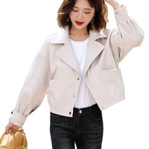 Victoryspring 춘추 한가하다 코트 여자 쇼트 아이템 재킷 야구 유니폼