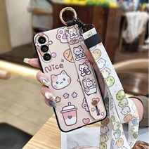 갤럭시A24 목걸이 케이스 스마트톡 그립톡 케이스 손잡이 랜야드 A245 키즈폰