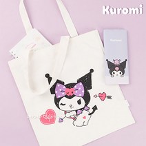 산리오 에코백 시나모롤 마이멜로디 넉넉한 사이즈로 많은양의 소지품이 들어가요 외출용 가방 캔버스백