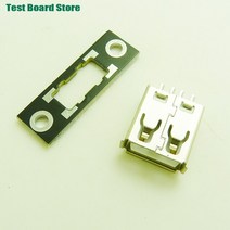 USB 암 헤드 고정 피스 패널 케이블 베이스 인터페이스 소켓 이어 배플 2.0 데이터 충전 1 개, 02 USB Female