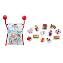 동물농장 퍼즐 욕조 타일 스티커 2개 5세여아장난감 신생아목욕 아기선물