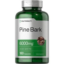 호바흐 파인바크 소나무 껍질 추출물 프로안토시아니딘 6000 mg 180 캡슐, 180캡슐