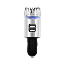 이오나이저 미니 자동차 공기 청정기 12V 신선한 음이온 이온 산소 바 오존 Ionizer 클리너 차량 2, 2.SL