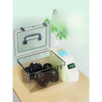 카메라보관함 카메라제습함 습도조절 방습함 카메라렌즈보관 제습기 보관함, 투명방습박스 대형 B