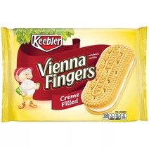 [미국직배송]키블러 비엔나 핑거 샌드위치 쿠키 340g Keebler Vienna Fingers Sandwich Cookies, 1개
