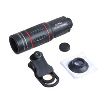 카메라렌즈 캐논 호환 렌즈 시그마 18X25 휴대 전화 LensMonocula 망원경 줌 Xiaomi redmi 참고 7 mi 9 스, 01 NO tripod
