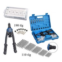 도구(공구) 110pcs Labor-saving Hand Riveter Kits Fine Quality Simple Operation Manual Rivet Machine Prof, 1세트