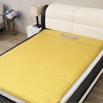한일의료기 꽃잠 프리미엄 온열매트 5Cm두께 방수인조가죽원단사용, 금색:싱글