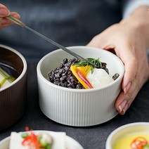 윤도자기 차곡 - 밥공기, 아이보리