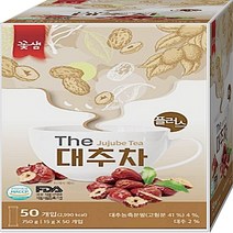 꽃샘 국산대추농축액 분말차 대추차 15g 50개