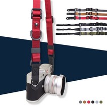 키밍 휴대용 카메라 넥스트랩 촬영 걸이 스트랩 넥, 메탈 버클_브라운, 본상품선택