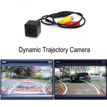 자동차 후방 카메라 폭스 바겐 VW T4 멀티밴 트랜스 포터 카 라벨 주차 백업 비전, 03 Trajectory CAM