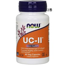 나우푸드 UC-II 관절 Type II 콜라겐 60캡슐 2통