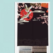 중국어 노렌 문 커튼 축복 럭키 풍수 장식 주방 레스토랑 침실 입구 폴리 에스테르 출입구 걸이식, customizable, Slice, COLOR 5