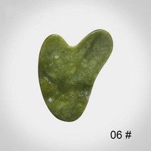 휴대용 눈마사지기 눈안마기 무선 온찜질 온열7종류 천연 비취 롤러 Gush 스킨 스크레이퍼 페이셜 세트 스, 06 06