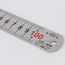 100cm자 스틸자 직자 제도용자 스텐자 눈금자 쇠자 강철자 컷팅자 인치자 방안자