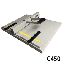 책 커버 주름 바인딩 수동 접지기 접는기계 오시기, C450 모델 크리싱 머신