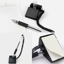 접착식볼펜 데스크볼펜 접착볼펜 부착 볼펜