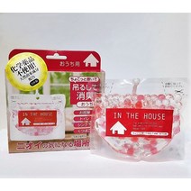 싱크대하부장냄새 씽크대 부엌 냉장고 차량 집안 냄새 탈취 제거, 실내탈취전용 인더하우스 레드