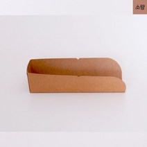 샤인팩 크라프트 핫도그 종이트레이(대/ 100개)
