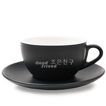 킴스아트 라떼잔 블랙(3호), 블랙 3호, 1개