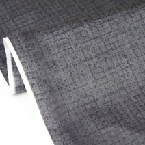 핫딜153cm 대폭 60수 아사원단 차콜 프린트