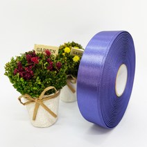 포장 리본 끈 제이제이리본 고밀도주자 40mm 50mm 76컬러 (길이 45M) 공단리본, C68
