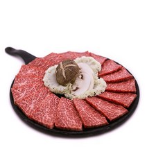 한우 워터에이징숙성 특수부위 냉장 소고기 오징어살(앞치마살) 500g + 와사비증정
