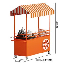 야외 노점 철제 매대 플리마켓 가판대 악세사리 진열, M.M